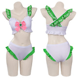 Anime Sailor Moon Kino Makoto Cosplay Fiesta Disfraz Traje de Baño Bikini Creación Secundaria-DISFRAZDEDIADEBRUJAS.ES®