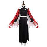 Anime Demon Slayer Rengoku Mujer Kyoujurou Cosplay Disfraz Kimono Fiesta Navidad Carnaval