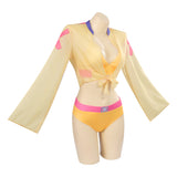 Juego Valorant Killjoy Cosplay Fiesta Disfraz Traje de Baño Bikini Creación Secundaria-DISFRAZDEDIADEBRUJAS.ES®