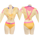 Juego Valorant Killjoy Cosplay Fiesta Disfraz Traje de Baño Bikini Creación Secundaria-DISFRAZDEDIADEBRUJAS.ES®