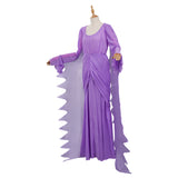 TV The Munsters Lily Munster Cosplay Disfraz Traje Vestido Falda Halloween Carnaval