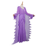 TV The Munsters Lily Munster Cosplay Disfraz Traje Vestido Falda Halloween Carnaval