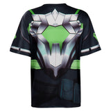 Juego Valorant Viper Camiseta Cosplay Disfraz Traje Fiesta Creación Secundaria-DISFRAZDEDIADEBRUJAS.ES®