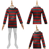 Película A Nightmare On Elm Street Freddy Krueger Niños Cosplay Disfraz Traje Fiesta Halloween Carnaval