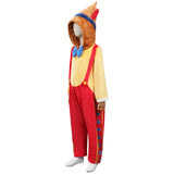 Película Pinocchio Niños Cosplay Pijama Mono Disfraz Traje Fiesta Halloween Carnaval