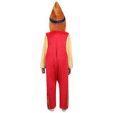 Película Pinocchio Niños Cosplay Pijama Mono Disfraz Traje Fiesta Halloween Carnaval