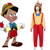 Película Pinocchio Niños Cosplay Pijama Mono Disfraz Traje Fiesta Halloween Carnaval