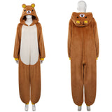 Anime Rilakkuma Theme Park Adventure Brother Bear Cosplay Disfraz Pijama Fiesta Halloween Carnaval