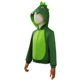 Niños Pequeño Dinosaurio Sudadera Mascarada Cosplay Disfraz Fiesta Halloween Carnaval