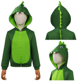 Niños Pequeño Dinosaurio Sudadera Mascarada Cosplay Disfraz Fiesta Halloween Carnaval