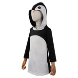 Little Penguin Niños Sudadera Cosplay Disfraz Traje Fiesta Halloween Carnaval