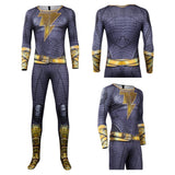 Película Black Adam Cosplay Disfraz Mono Traje Fiesta Halloween Carnaval