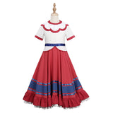 Anime Encanto Filimo Niños Cosplay Navidad Disfraz Falda Vestido Carnaval Traje Per.