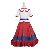 Anime Encanto Filimo Niños Cosplay Navidad Disfraz Falda Vestido Carnaval Traje Per.