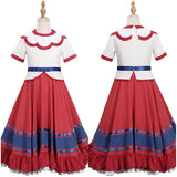 Anime Encanto Filimo Niños Cosplay Navidad Disfraz Falda Vestido Carnaval Traje Per.