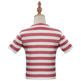 Película The Addams Family 2 Pugsley Addams Niños Camiseta Cosplay Disfraz Navidad Carnaval Fiesta Per.
