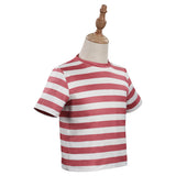 Película The Addams Family 2 Pugsley Addams Niños Camiseta Cosplay Disfraz Navidad Carnaval Fiesta Per.