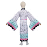 Anime Demon Slayer - Kochou Shinobu Niños Kimono Cosplay Navidad Disfraz Traje Vestido Carnaval DISFRAZDEDIADEBRUJAS.ES®