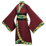 Anime Demon Slayer - Agatsuma Zenitsu Kimono Cosplay Disfraz Traje Navidad Carnaval Fiesta DISFRAZDEDIADEBRUJAS.ES®