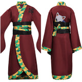 Anime Demon Slayer - Agatsuma Zenitsu Kimono Cosplay Disfraz Traje Navidad Carnaval Fiesta DISFRAZDEDIADEBRUJAS.ES®