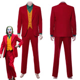 Película Joker Joaquin Phoenix Arthur Fleck Cosplay Disfraz Traje Fiesta