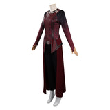 Película Doctor Strange in the Multiverse of Madness Scarlet Witch Wanda Cosplay Disfraz Traje Vestido Falda