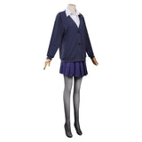 Anime Aharen-san wa Hakarenai Reina Aharen Cosplay Disfraz Traje Vestido Falda Navidad Carnaval