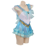 Anime Sailor Moon Mizuno Ami Cosplay Fiesta Disfraz Traje de Baño Bikini Creación Secundaria-DISFRAZDEDIADEBRUJAS.ES®