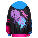 Juego Arcane: League of Legends - Jinx Sudadera Cosplay Navidad Fiesta 3D Impreso Casual-DISFRAZDEDIADEBRUJAS.ES®