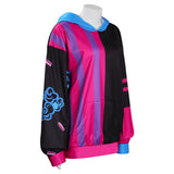 Juego Arcane: League of Legends - Jinx Sudadera Cosplay Navidad Fiesta 3D Impreso Casual-DISFRAZDEDIADEBRUJAS.ES®