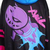 Juego Arcane: League of Legends - Jinx Sudadera Cosplay Navidad Fiesta 3D Impreso Casual-DISFRAZDEDIADEBRUJAS.ES®