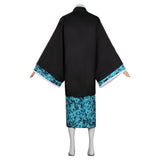 Anime Demon Slayer Uzui Tengen Kimono Cosplay Navidad Disfraz Traje Vestido Falda Carnaval