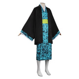 Anime Demon Slayer Uzui Tengen Kimono Cosplay Navidad Disfraz Traje Vestido Falda Carnaval