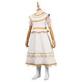 Anime Encanto Mirabel Niños Cosplay Navidad Disfraz Traje Vestido