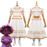 Anime Encanto Mirabel Niños Cosplay Navidad Disfraz Traje Vestido