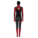 Película Spider-Man：Into The Spider-Verse Jessica Drew Cosplay Disfraz Adulto Traje De carnaval Halloween Fiesta