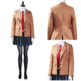 Anime Rascal Does Not Dream of a Dreaming Girl-Azusagawa Sakuta/Sakurajima Mai Uniforme Cosplay Disfraz Halloween Carnaval Traje