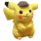 Anime Pk Detective Pikachu Muñeca de Peluche Accesorios - 11"