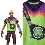 Juego VALORANT GEKKO Cosplay Camiseta Manga Corta Camisa Halloween Carnaval Fiesta DISFRAZDEDIADEBRUJAS.ES®