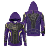 Película Ethernals Kingo Sudadera Cosplay Navidad Fiesta 3D Impreso chaqueta