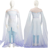 Anime Frozen Ahtohallan Elsa Niños Cosplay Disfraz Halloween Falda Vestido Carnaval Traje Per.