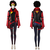 Película Spider-Man: Across The Spider-Verse Jessica Cosplay Disfraz Adulto Trajes Halloween Carnaval Fiesta