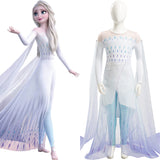 Anime Frozen Ahtohallan Elsa Niños Cosplay Disfraz Halloween Falda Vestido Carnaval Traje Per.