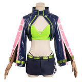 Anime Cyberpunk Edgerunner Rebecca Racing Jacket Cosplay Disfraz Adulto Traje De carnaval Halloween Fiesta DISFRAZDEDIADEBRUJAS.ES®