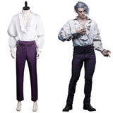 Juego Resident Evil 4 Remake Leon S.Kennedy Adulto Cosplay Disfraz Camisa Pantalones Trajes Halloween Carnaval Fiesta