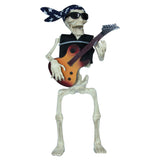 Halloween Decoración Cráneo Esqueleto Pirates Captain Artesanías De Escultura Estatua Modelo Resina Accesorio