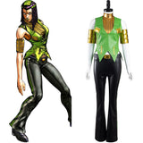 Anime JoJo‘s Bizarre Adventure Stone Ocean Hermes Costello Cosplay Disfraz Halloween Carnaval Traje