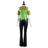 Anime JoJo‘s Bizarre Adventure Stone Ocean Hermes Costello Cosplay Disfraz Halloween Carnaval Traje