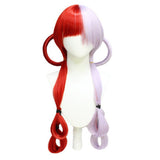 Anime One Piece RED UTA Cosplay Peluca Cabello Navidad Fiesta Carnival Halloween