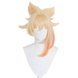 juego Genshin Impact- Yoimiya Cosplay Peluca Cabello Sintético Resistente al Calor Carnival Halloween Fiesta